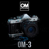 OM SYSTEM Om-3 Mirrorless Micro Four Thirds Lens System Camera and 25mm F1.8 II Lens Bundle