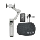 DJI Osmo Mobile 7 Gimbal with DJI Mic 2 TX, Lavalier Microphone, and Travel Case