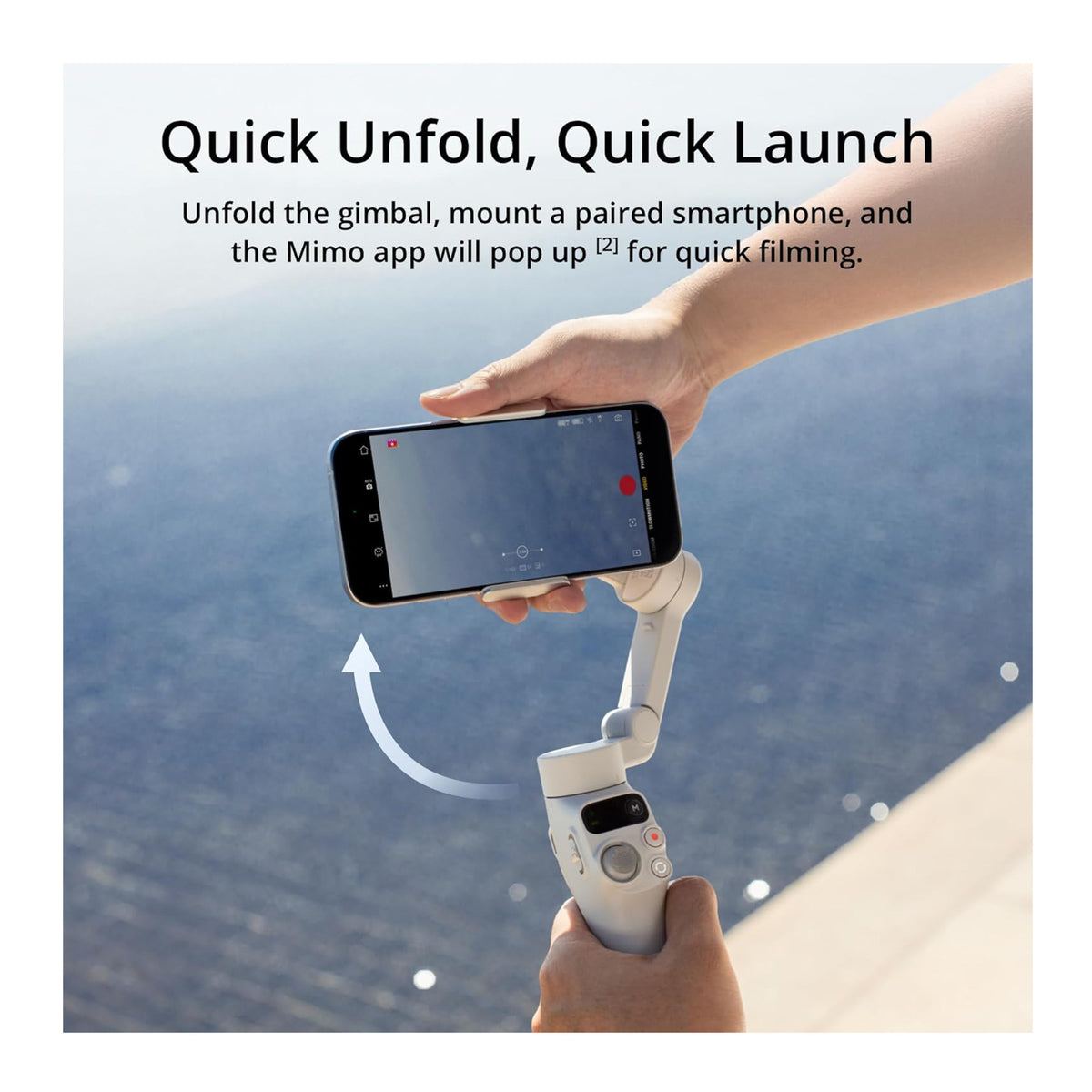 DJI Osmo Mobile 7 Gimbal with Multifunction Magnetic Fill-in light and Travel Case