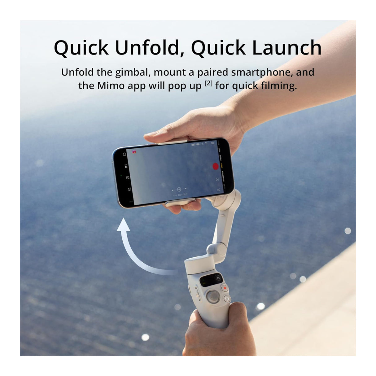 DJI Osmo Mobile 7 Gimbal with Multi-function Magnetic Fill-in light Bundle