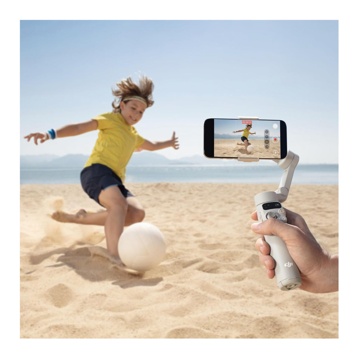 DJI Osmo Mobile 7 Gimbal with Multi-function Magnetic Fill-in light Bundle