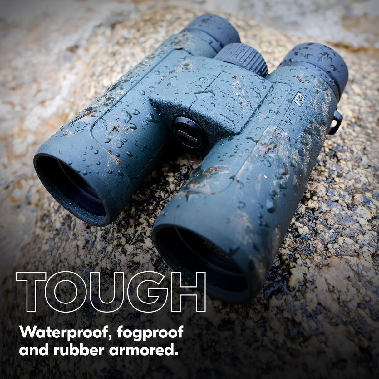 Nikon Prostaff P3 10X42 Binoculars and DSLR and Mirrorless Camera Shoulder Bag (Black) Bundle