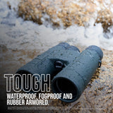 Nikon Prostaff P7 8X42 Binoculars and DSLR and Mirrorless Camera Shoulder Bag (Black) Bundle