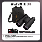 Nikon Monarch M5 12x42 Binoculars and Black Camera Shoulder Bag Bundle