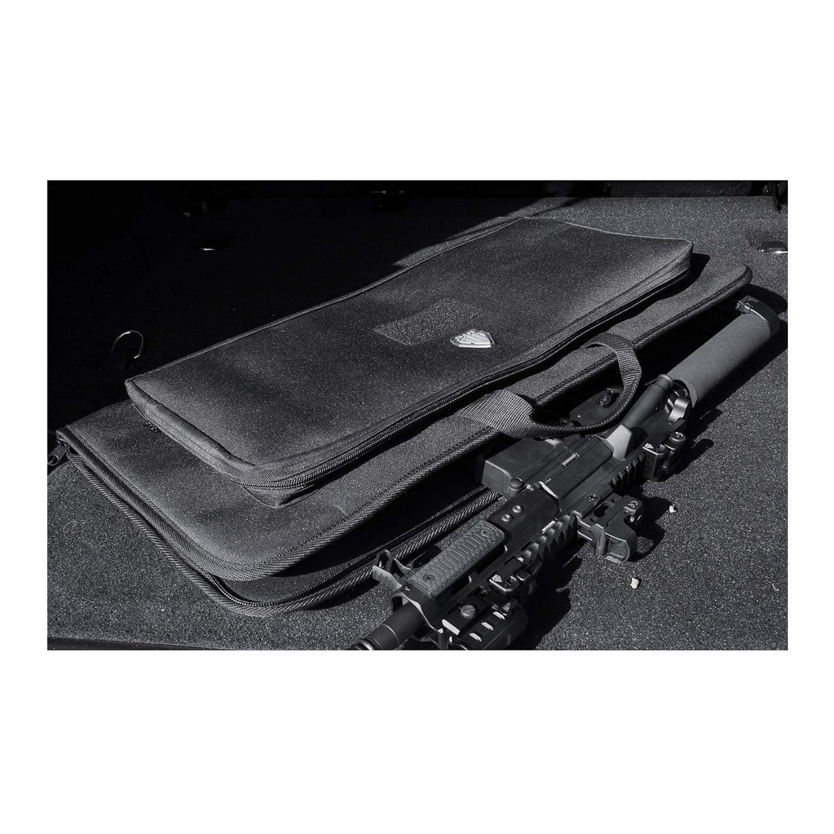 UTG Homeland Security 25 Inch Polyester Gun Black Case with Zippered Closures