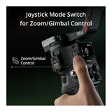 DJI RS 4 Gimbal Stabilizer with Joystick Mode Switch and DJI Care Refresh 2-Year Plan Bundle