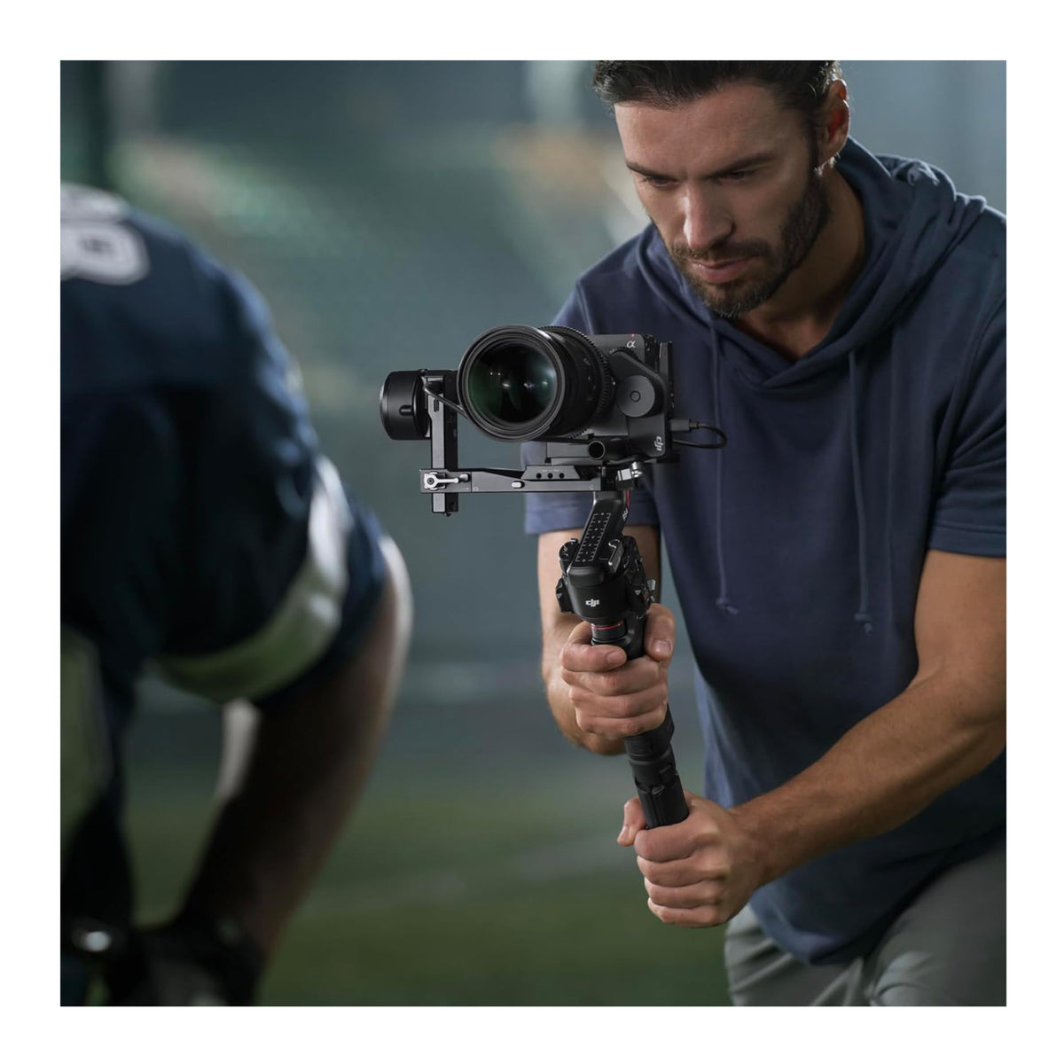 DJI RS 4 Gimbal Stabilizer with Joystick Mode Switch and DJI Care Refresh 2-Year Plan Bundle