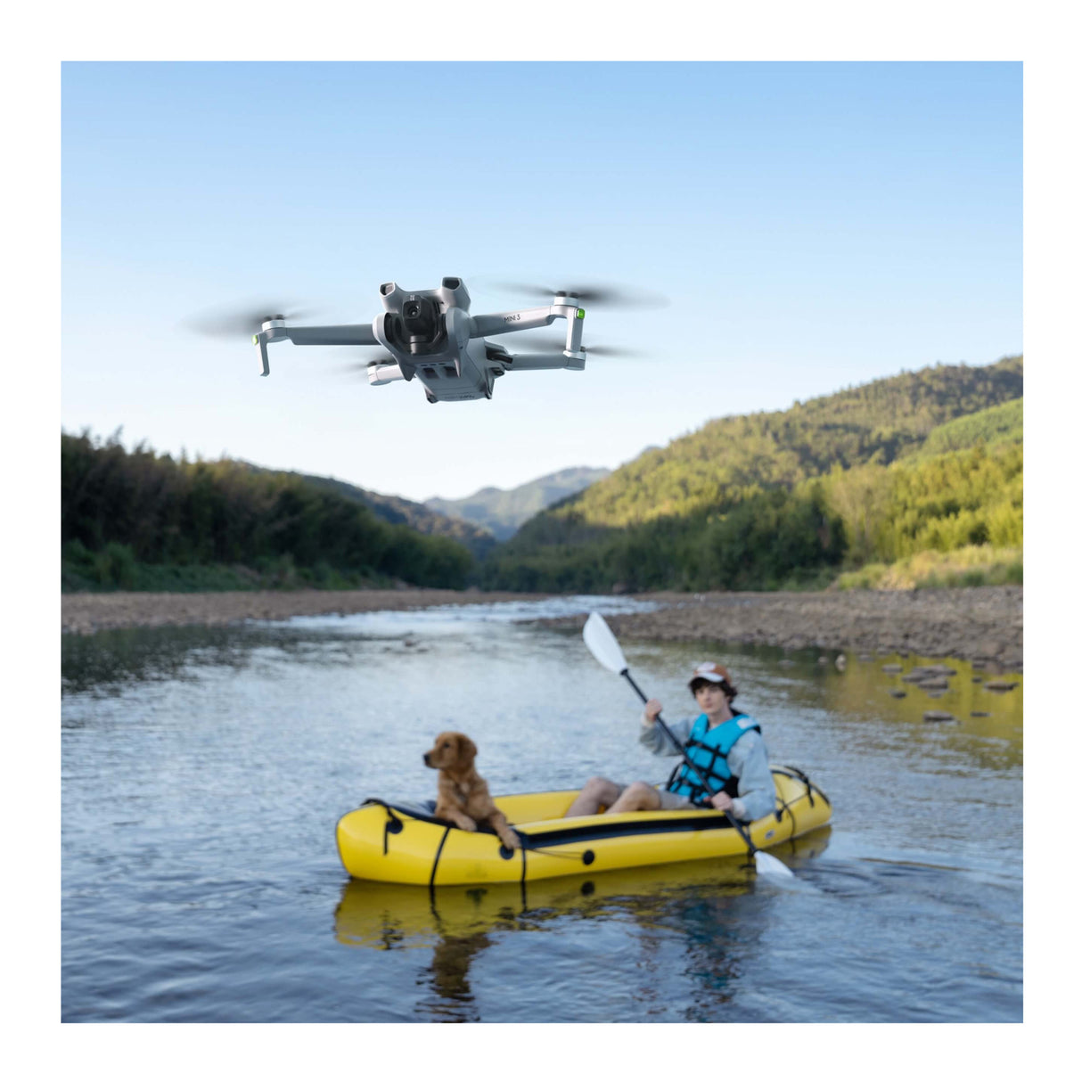 DJI Mini 3 Camera Drone with DJI Care Refresh 2-Year Plan for DJI Mini 3 (Physical Card) Bundle