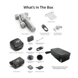 DJI Osmo Mobile 7 Gimbal with DJI Mic Mini (2 TX + 1 RX + Charging Case) and Folding Travel Case