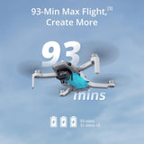 DJI Mini 4K Fly More Combo Drone with 4K UHD Camera and 3-Axis Gimbal Stabilization Bundle