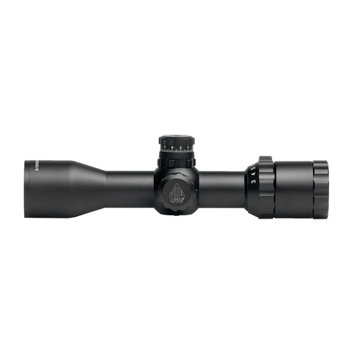 Leapers UTG Bug Buster 3-9x32 1-Inch RGB Scope with Adjustable Objective and Mil-Dot Reticle (Black)