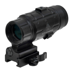 UTG 3x Magnifier with Quick Detachable Mount and Fully Adjustable Cam Lever Lock System (Black)