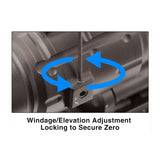 UTG 3x Magnifier with Quick Detachable Mount and Fully Adjustable Cam Lever Lock System (Black)