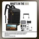 Atomos Ninja 5.2-Inch 1000nit HDR Monitor-Recorder with Accessory Kit, Camera Bag, and Cable Bundle