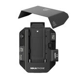 Atomos Ninja Phone for Video Professionals and Content Creators with Atomos Sunhood (Black) Bundle