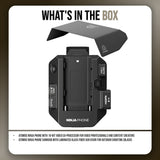 Atomos Ninja Phone for Video Professionals and Content Creators with Atomos Sunhood (Black) Bundle