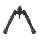 UTG Recon 360 TL M LOK Matte Black Bipod with 5.8 to 7.1 Inch Center Height