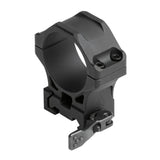 UTG ACCU-SYNC 34mm Picatinny Scope Rings with Locking Quick Release Lever (Black, Medium Profile)