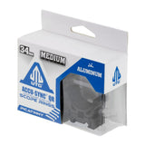 UTG ACCU-SYNC 34mm Picatinny Scope Rings with Locking Quick Release Lever (Black, Medium Profile)