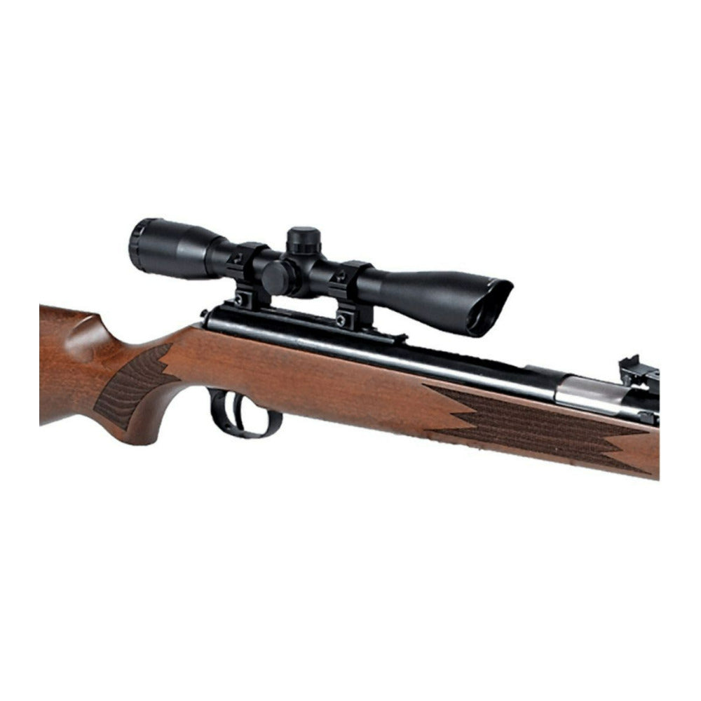 UTG TRUE HUNTER 4X32 1-Inch Nitrogen Filled Scope with Mil-Dot Range Estimating Reticle (Black)