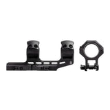 UTG ACCU-SYNC 30mm QR Picatinny Cantilever Mount with 34mm Offset (Matte Black, High Profile)