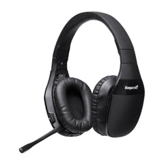 BlueParrott S450-XT Bluetooth Stereo Headset, Noise-Canceling Mic (Black) (Certified Refurbished)