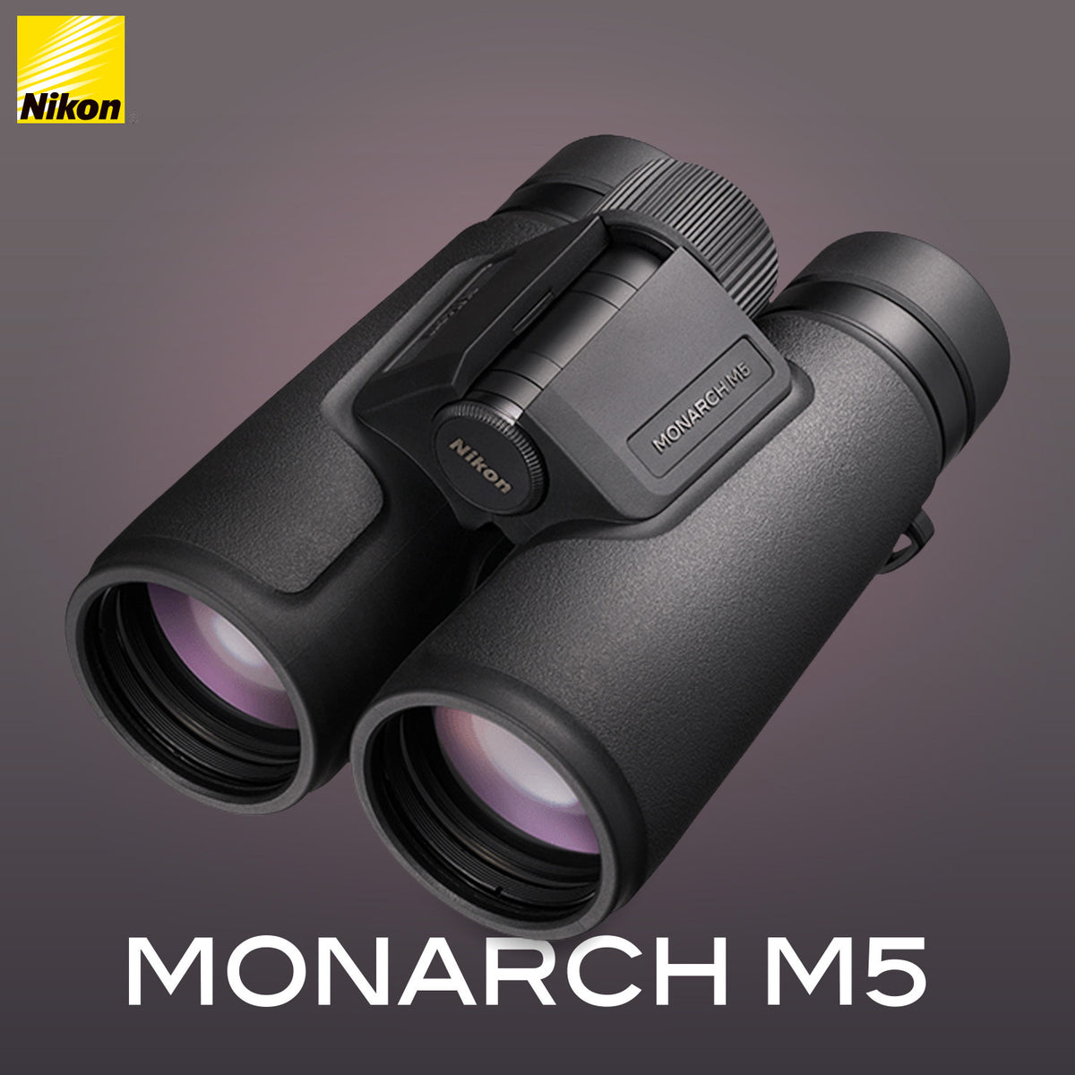 Nikon Monarch M5 8x42 Binoculars with Shoulder Bag, Lens Cleaning Pen, and Microfiber Cloth Bundle