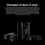 Nikon Monarch M5 8x42 Binoculars with Shoulder Bag, Lens Cleaning Pen, and Microfiber Cloth Bundle