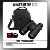 Nikon Monarch M5 8x42 Binoculars with Shoulder Bag, Lens Cleaning Pen, and Microfiber Cloth Bundle