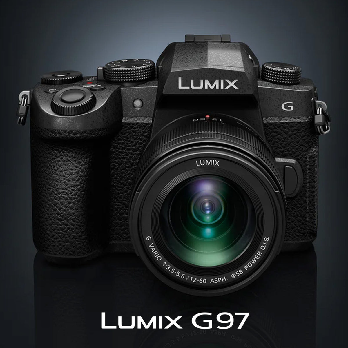 Panasonic LUMIX G97 Micro Four Thirds Mirrorless Camera (Black) with 2 Batteries and Charger Bundle