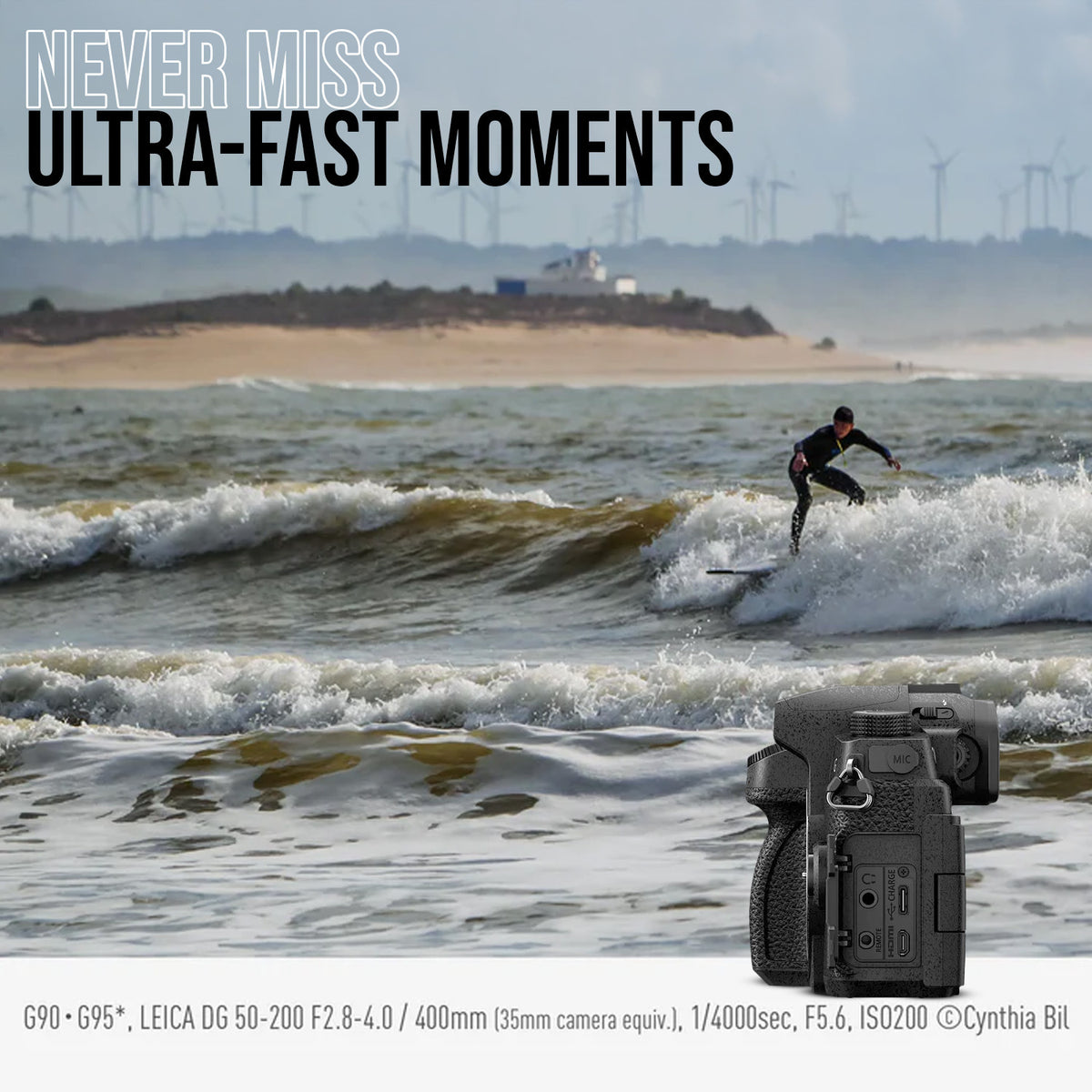 Panasonic LUMIX G97 Micro Four Thirds Mirrorless Camera (Black) with 2 Batteries and Charger Bundle
