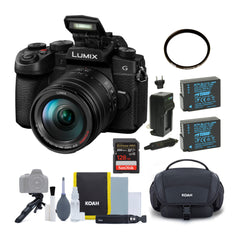 Panasonic LUMIX G97 Micro Four Thirds Mirrorless Camera (Black) with 2 Batteries and Charger Bundle