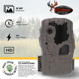 Wildgame Innovations Spark 2.0 Combo Lightsout 18MP Trail Camera with 70-Feet Detection Range Bundle