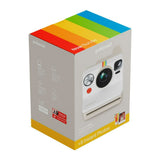 Polaroid Now Generation 3 Analog Instant Camera (White) and Color Film Bundle (8 Photos)