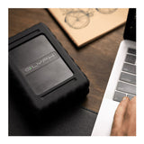 Glyph Blackbox Plus Rugged Portable 5400RPM Bus-Powered Time Machine Ready Hard Drive (1TB, Black)