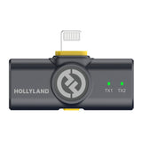 Hollyland Lark M2 Duo Wireless Lightning Lavalier Black Microphone