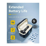 Hollyland Lark M2 Duo 2.4 Ghz Black Wireless Lavalier USB-C Microphone System