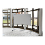 Luxor MB7248WW 72 x 48-Inch Double-Sided Magnetic Whiteboard with Steel Frame