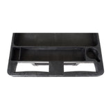 Luxor XLC11-B Two-Shelf Heavy Duty Utility Cart with Thermoplastic Resin Body (Black)