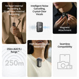 DJI Osmo Mobile 7 Gimbal Bundle with DJI Mic 2 (1 TX + 1 RX), Travel Case, Lavalier Mic and USB Hub