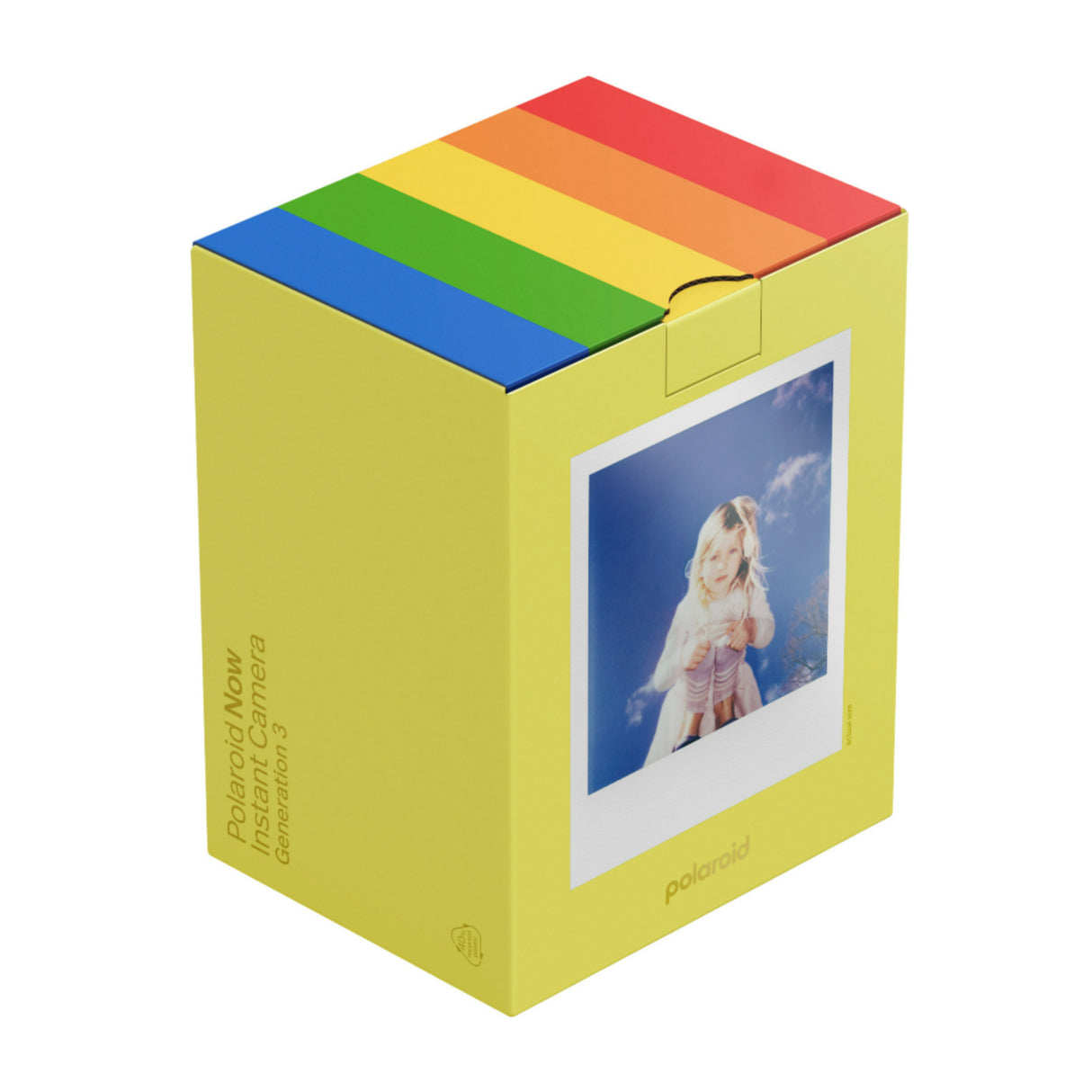 Polaroid Now Generation 3 Analog Instant Camera with Two-Lens Autofocus System (Yellow)