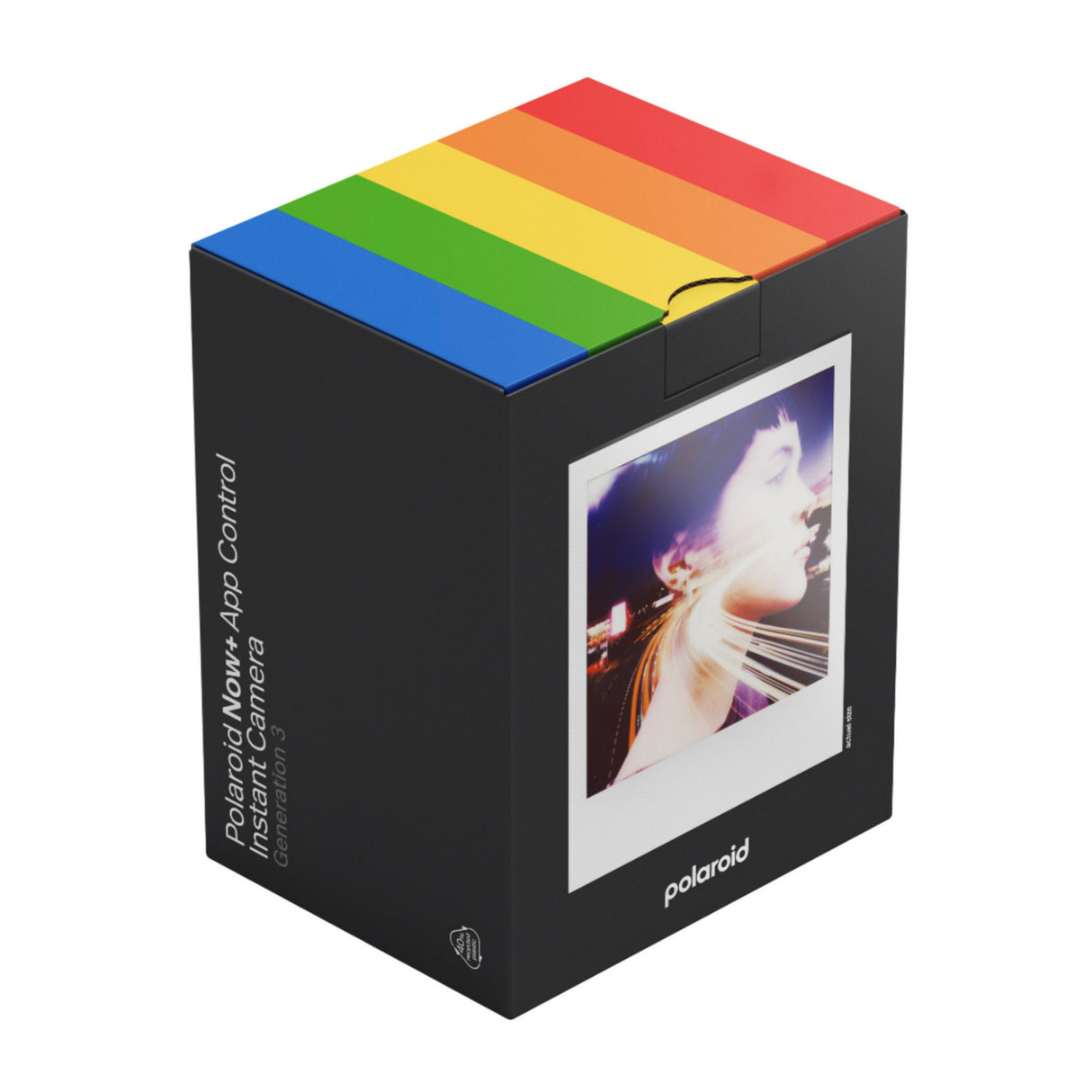 Polaroid Now Plus Generation 3 Instant Camera with Two-Lens Autofocus System and Manual Mode (Black)