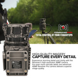 Stealth Cam Revolver 40MP Pro 360-Degree Cellular Trail Camera and Lithium Battery Pack Bundle