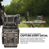 Stealth Cam Revolver 40MP 360-Degree Cellular Trail Camera with 0.25-Inch Mount (10-Pack) Bundle