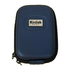 Kodak Compact Hardshell Camera Case with Zippered Closure and Shoulder Strap Loop (Blue)