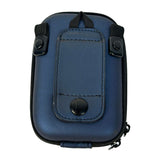Kodak Compact Hardshell Camera Case with Zippered Closure and Shoulder Strap Loop (Blue)
