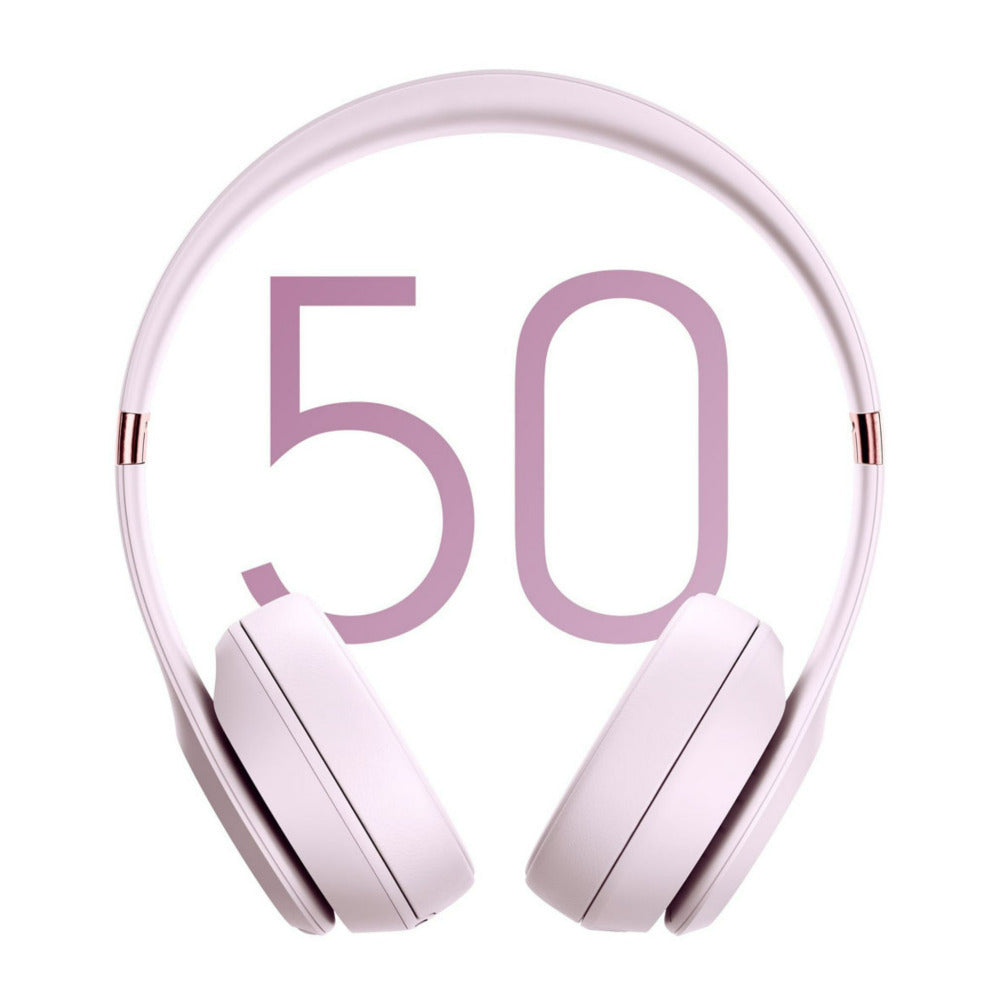 Beats Solo 4 Wireless Bluetooth On-Ear Headphones with Dynamic Head Tracking (Cloud Pink)