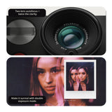 Polaroid Now Plus Generation 3 Instant Camera with Two-Lens AF System and Manual Mode (Black) Bundle