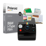 Polaroid Now Plus Generation 3 Instant Camera with Two-Lens AF System (Black) and Film Kit Bundle