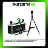 Celestron Heliostar 76 H-Alpha 76mm Aperture Telescope with SolarQuest Solar Tracking Mount Bundle